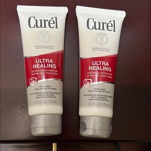 Curel Ultra Healing Lotion 2.5 oz (set of 2)
